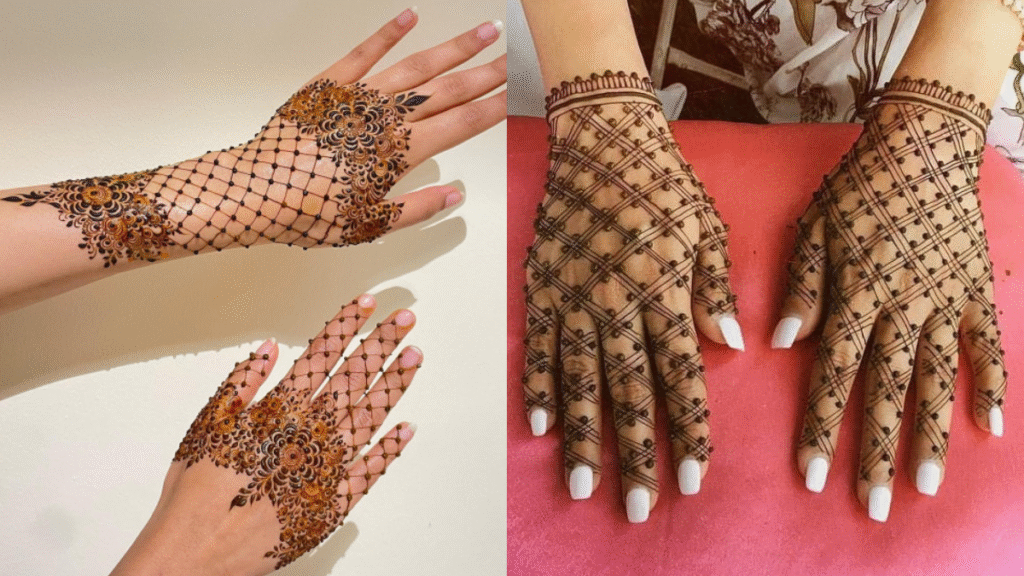 Intricate Geometric Mehndi Designs