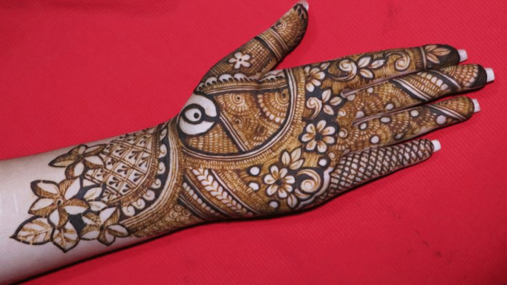 Intricate Geometric Mehndi Designs