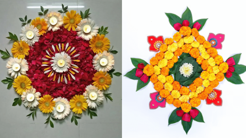 Latest Navratri Rangoli 2025