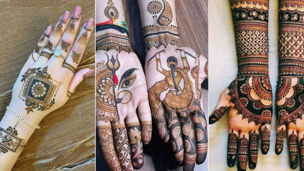 Navratri Henna Mehndi 2025