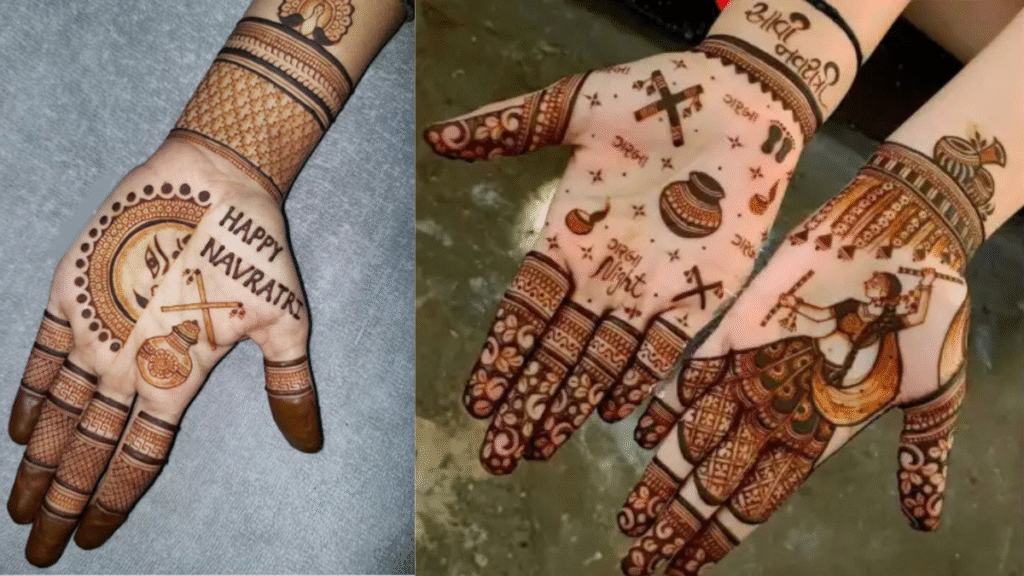 Navratri Henna Mehndi 2025