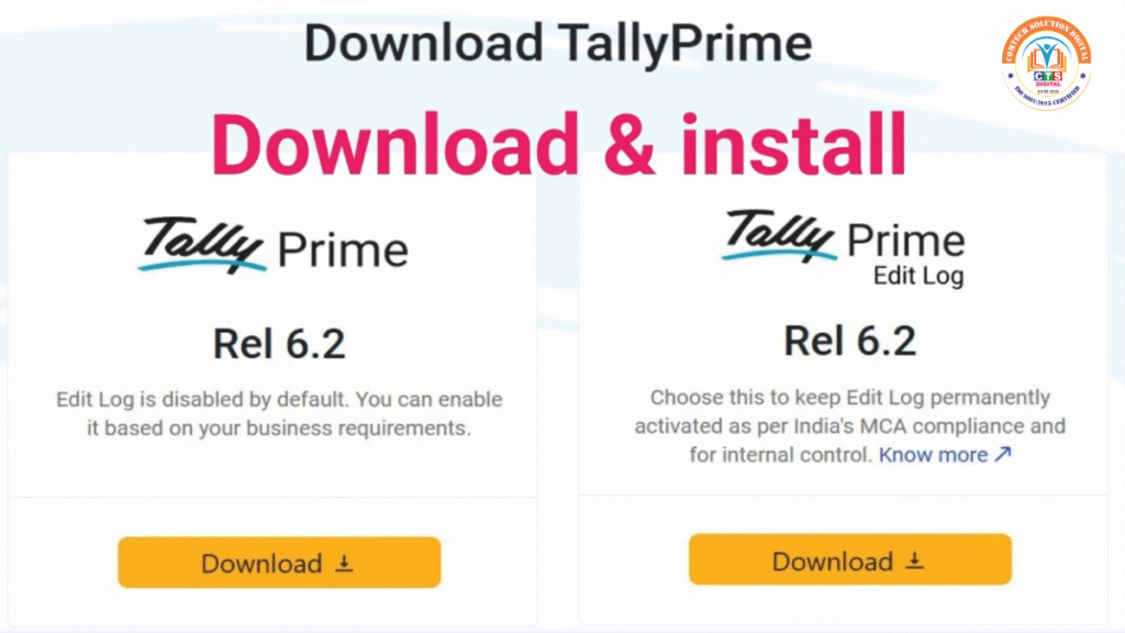 Tally Prime 6.2 Update