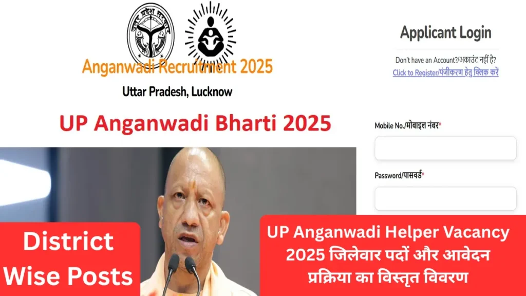 UP आंगनवाड़ी भर्ती 2025