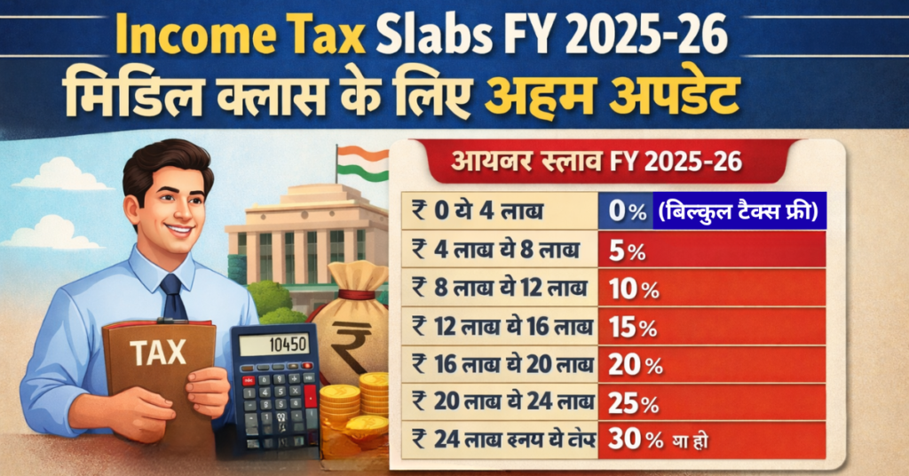 Income Tax Slabs FY 2025-26