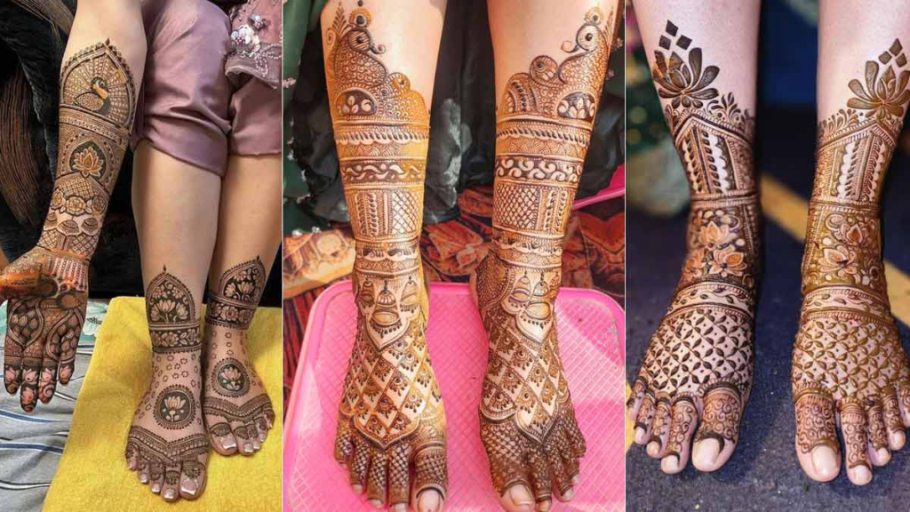 Wedding Special Foot Henna