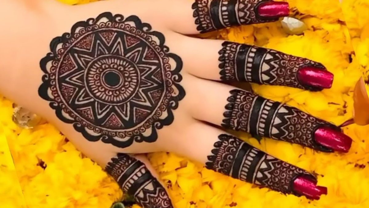Back Hand Mehndi Design