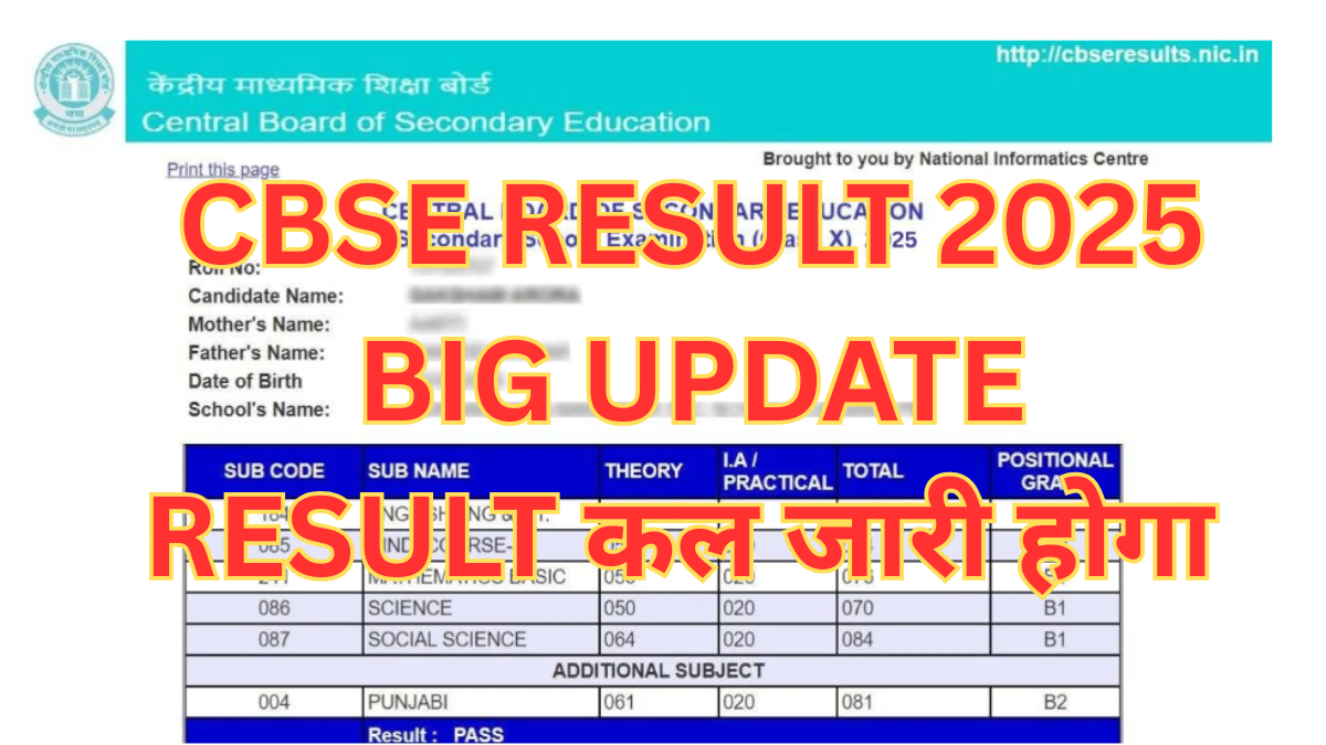 CBSE Board Result 2025