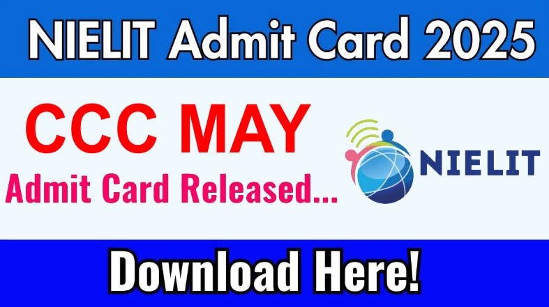 CCC May Exam Admit