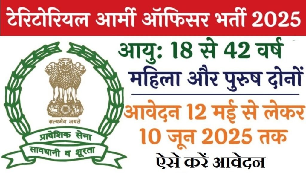 Territorial Army Officers Recruitment
