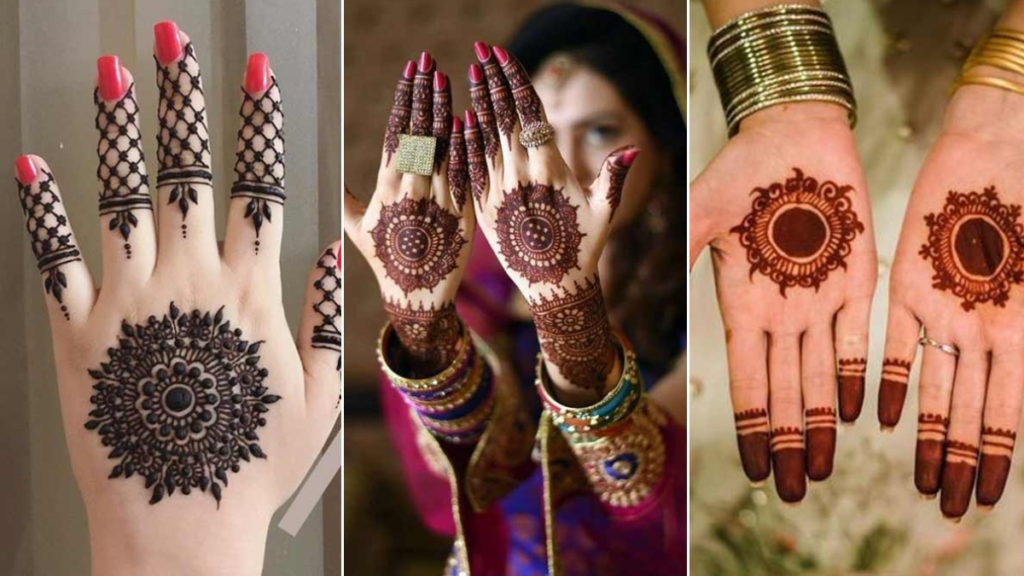 Pakistani Gol Tikki Mehndi
