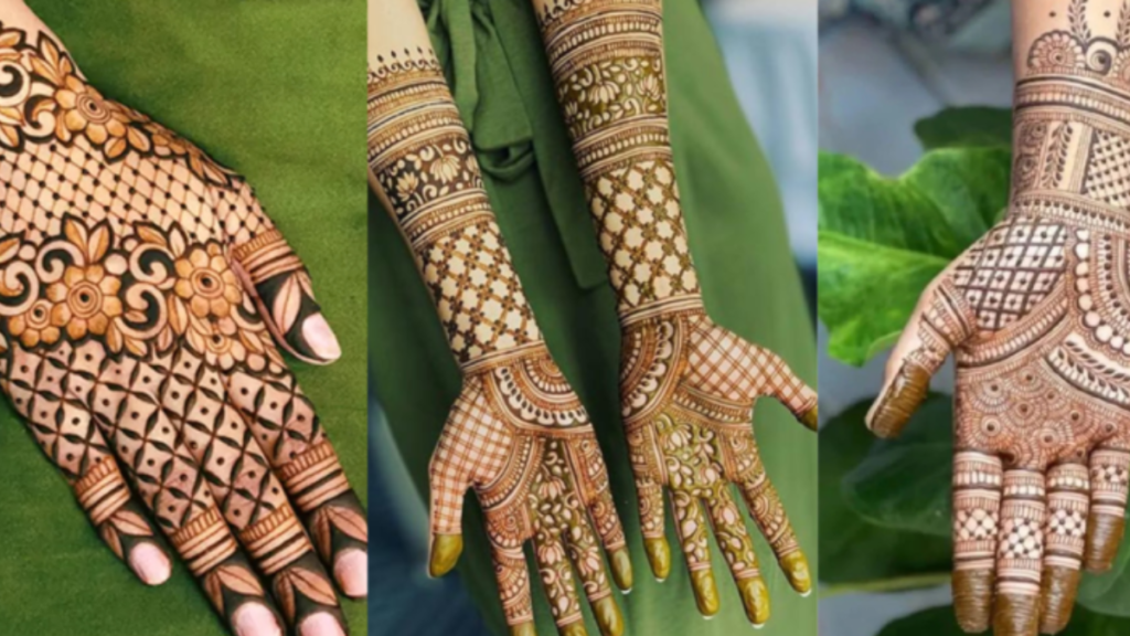 Mehndi Design Easy Front