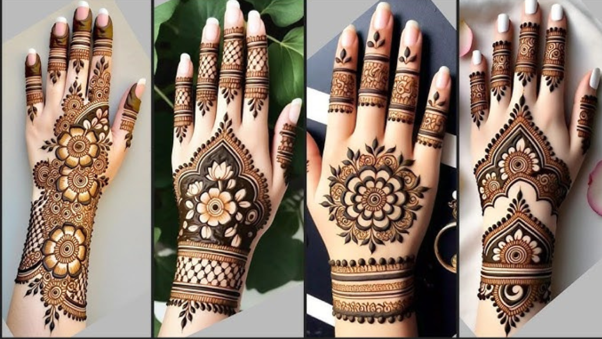 Front Hand Mehndi Design