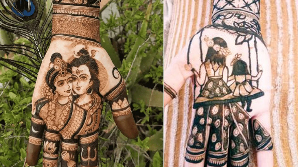 Festival Sawan Mehndi Design