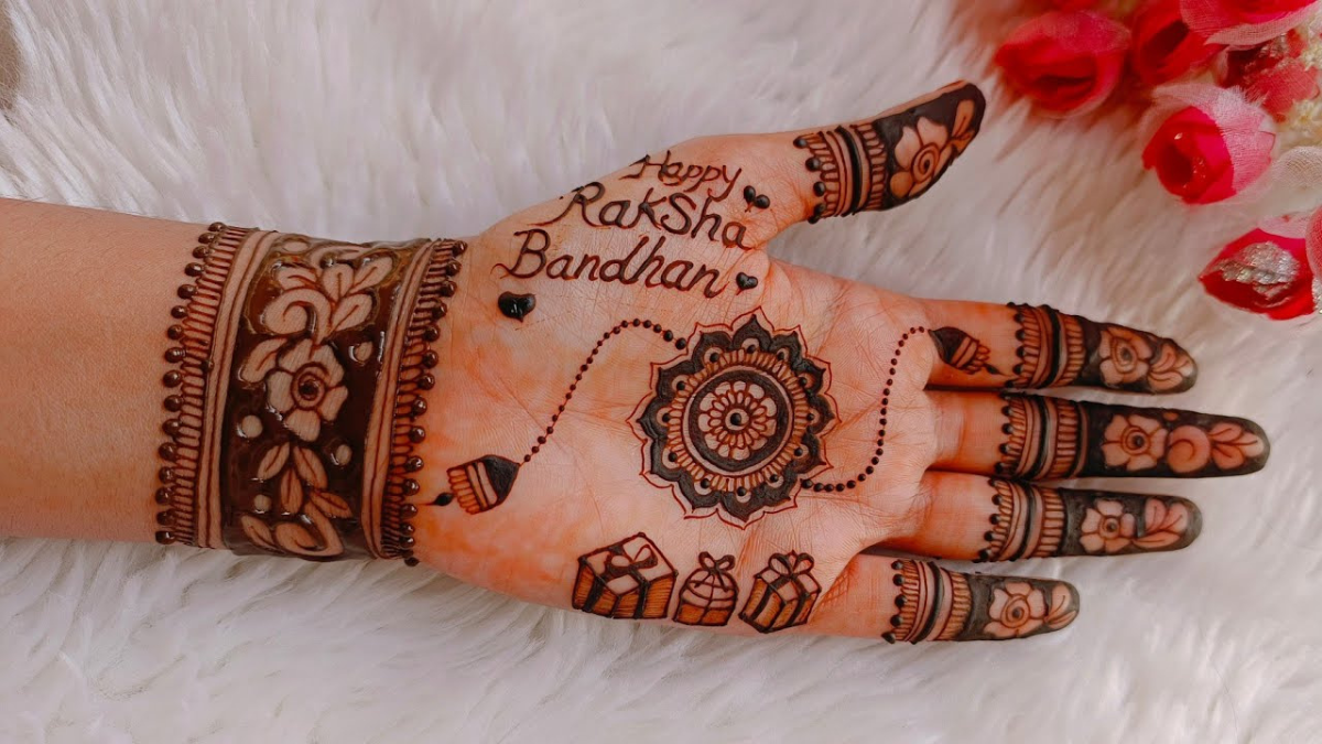 Rakhi Festival Mehndi Design
