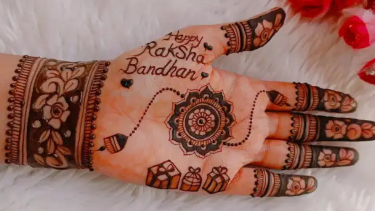 Mehndi for Rakhi