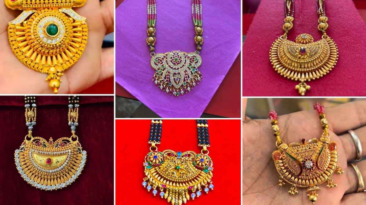 2025 Gold Mangalsutra Design