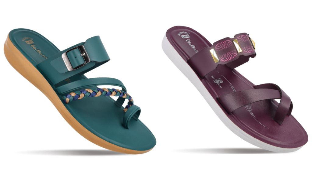 Walkaroo slippers for ladies