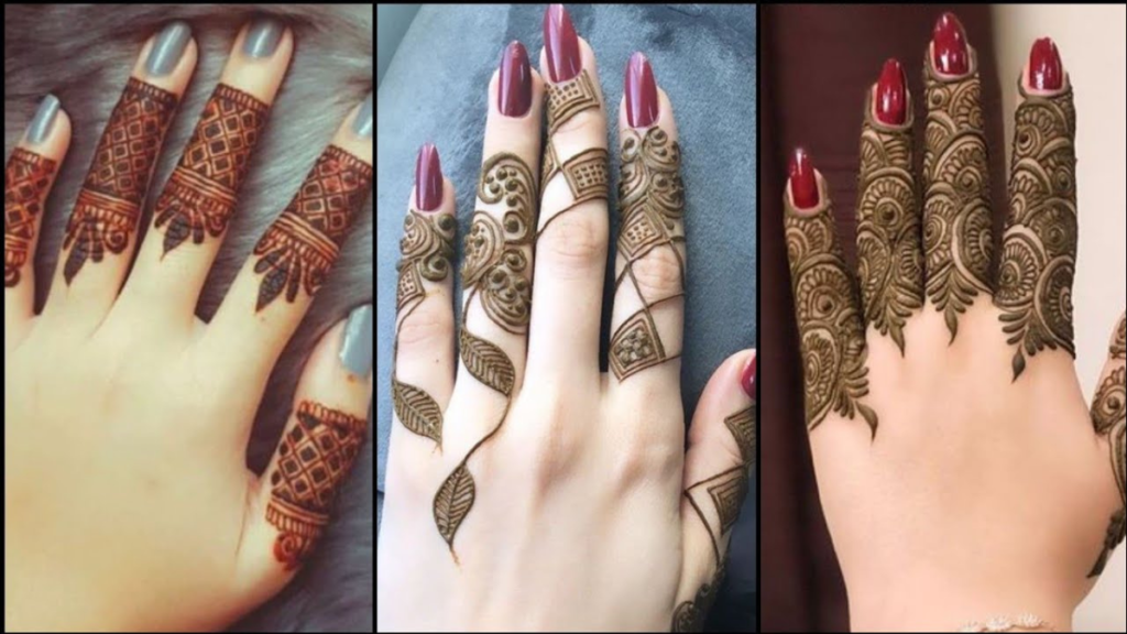 Fancy Rakhi Henna Designs