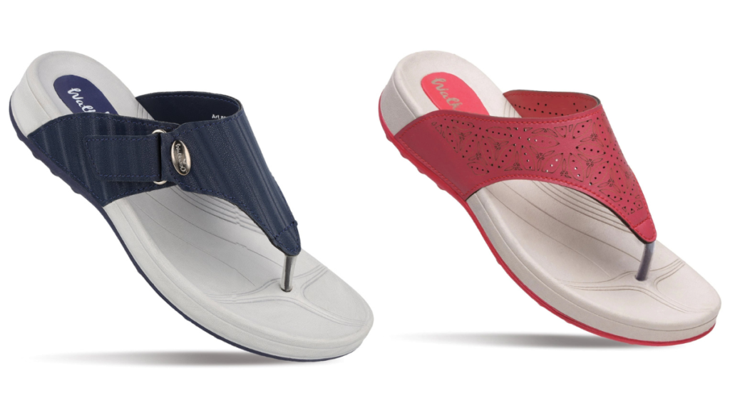 Walkaroo slippers for ladies