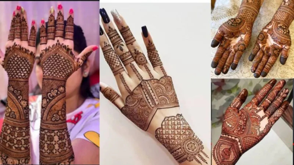 Fancy Rakhi Henna Designs