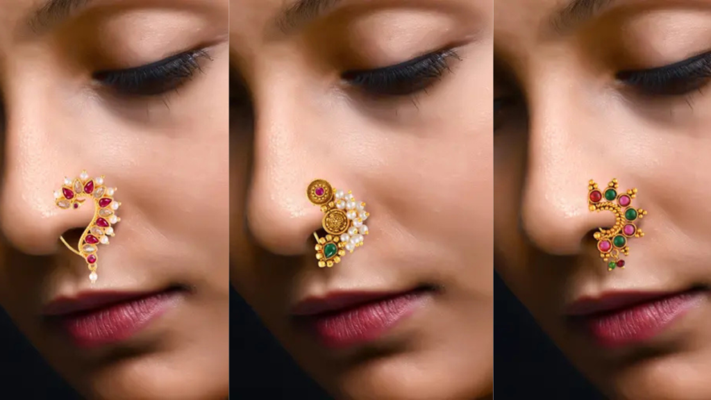Gold Nose Ring Design