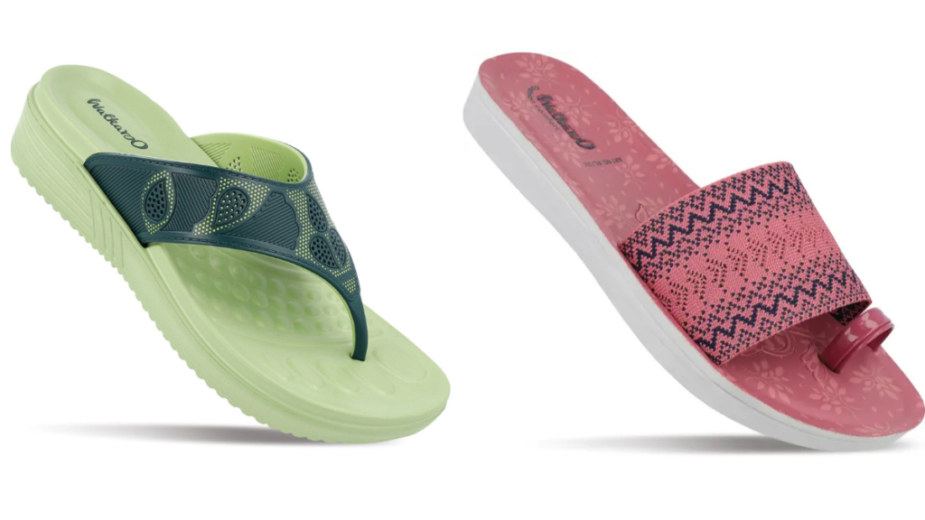 Walkaroo slippers for ladies