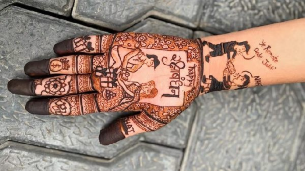 Rakhi Special Mehndi Art