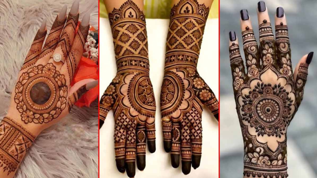 Fancy Rakhi Henna Designs