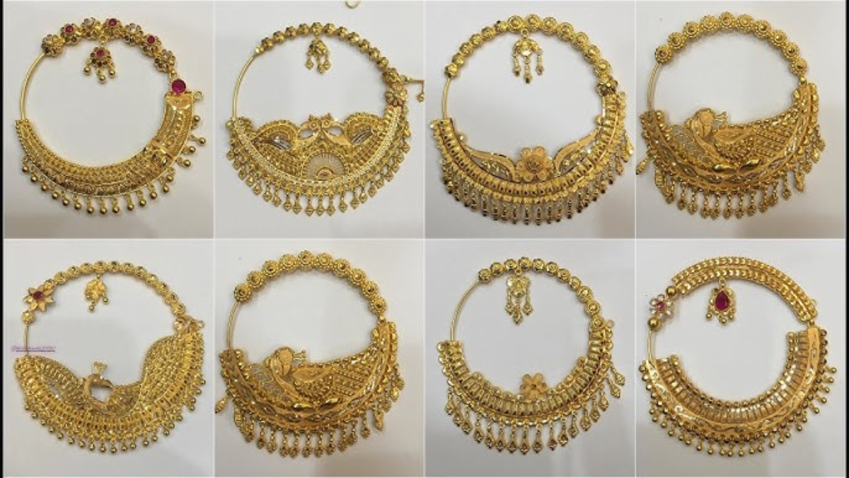Gold Nose Ring Design