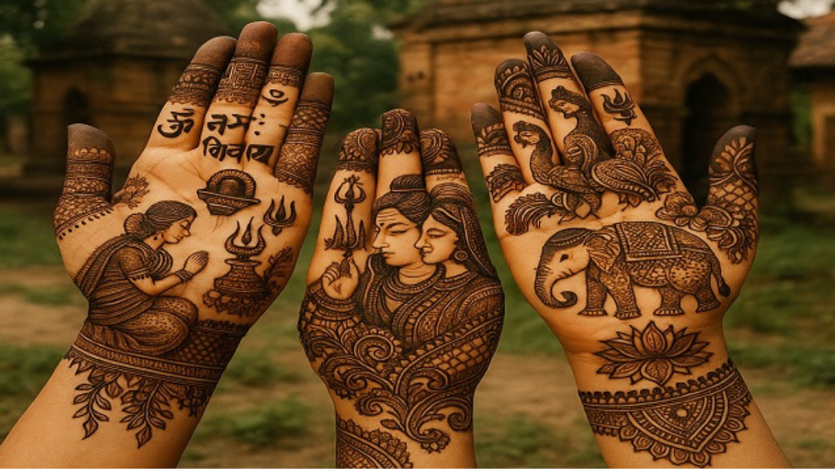 Festive Mehndi for Sawan