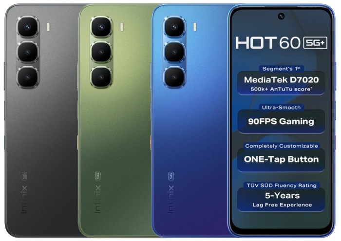 Infinix Hot 60 5G+