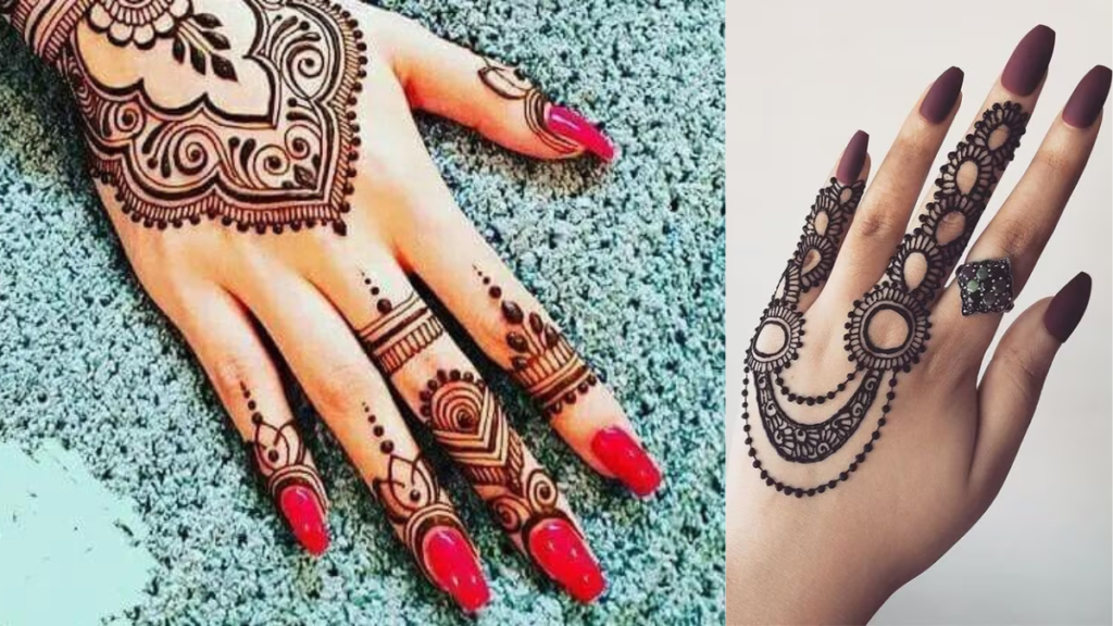 2025 Ring Finger Mehndi