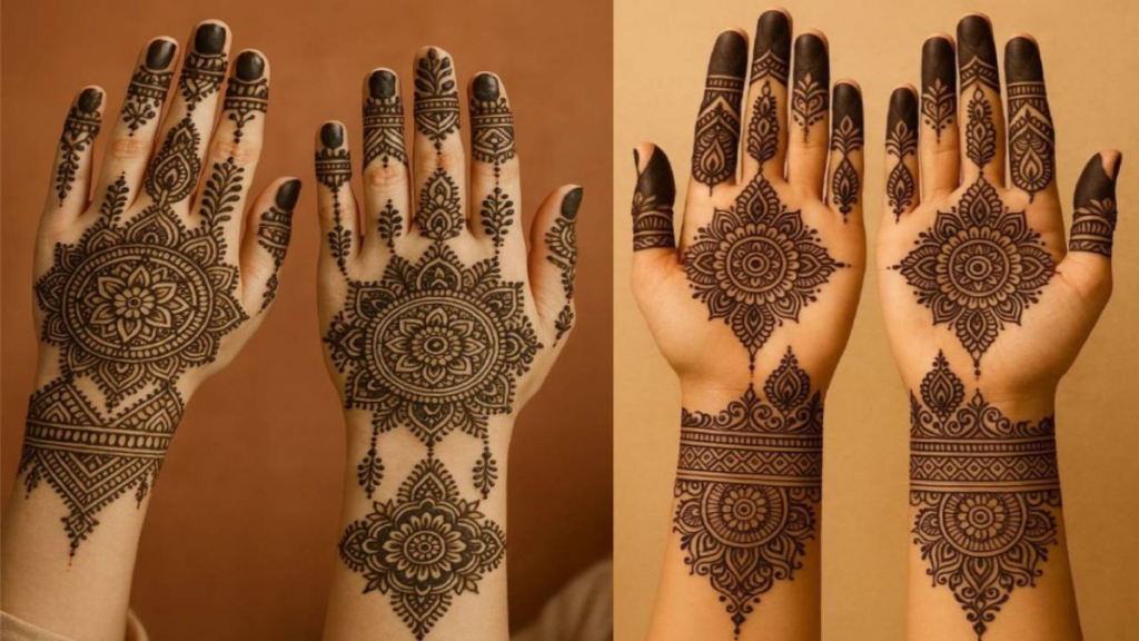 Teej Mehndi Design 2025