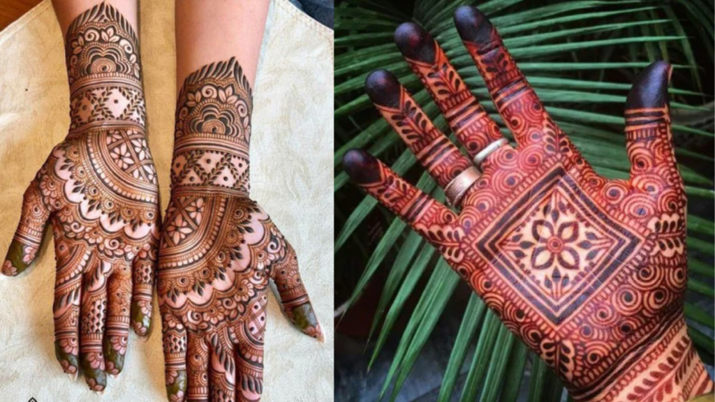 Hartalika Teej Simple Mehndi