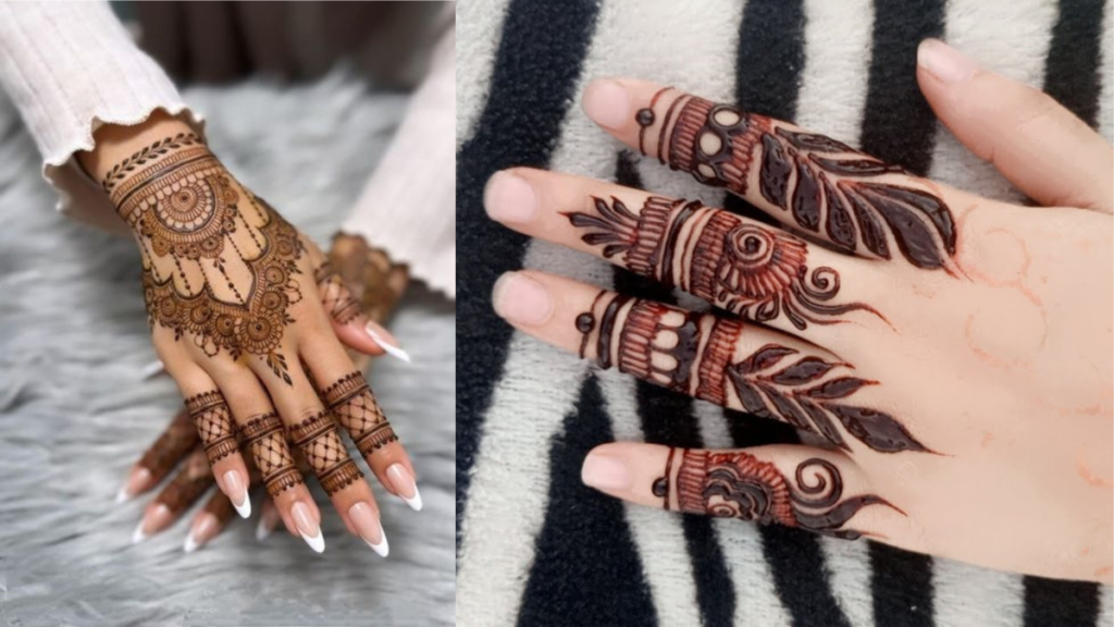 2025 Ring Finger Mehndi