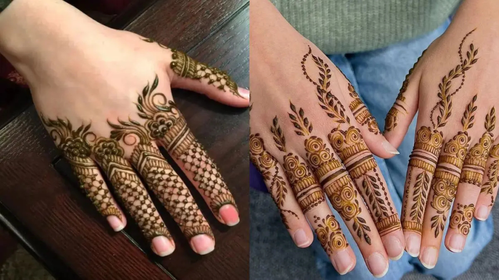 Hartalika Teej Simple Mehndi