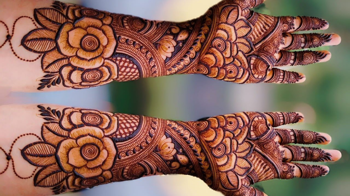Latest dulhan wali mehndi 2025