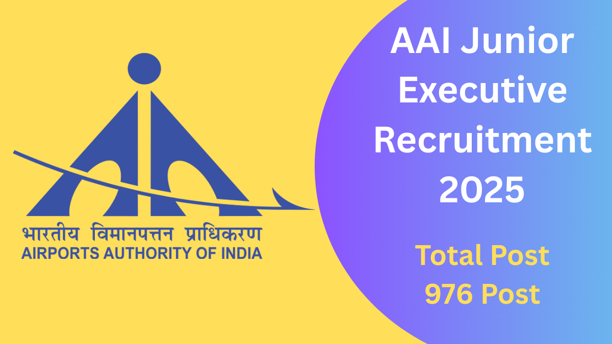AAI Junior Executive Recruitment