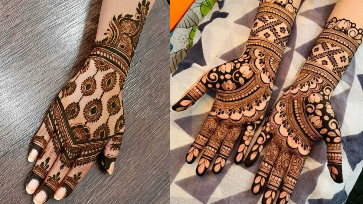 Navratri Unique Mehndi Designs