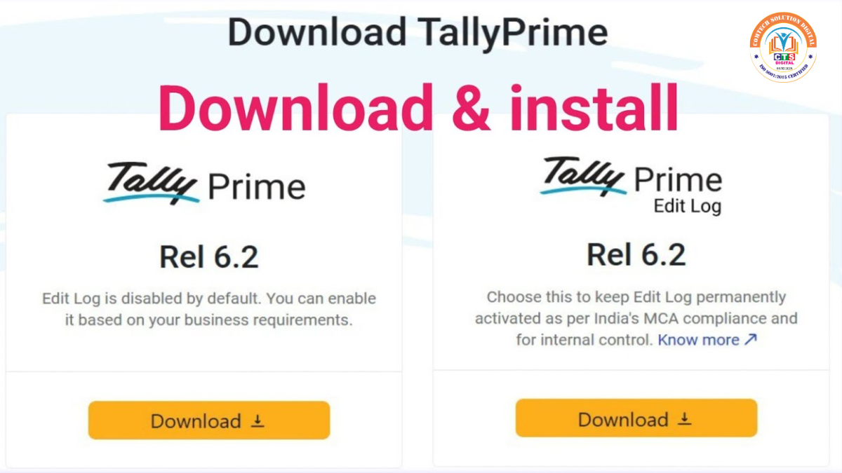 Tally Prime 6.2 Update