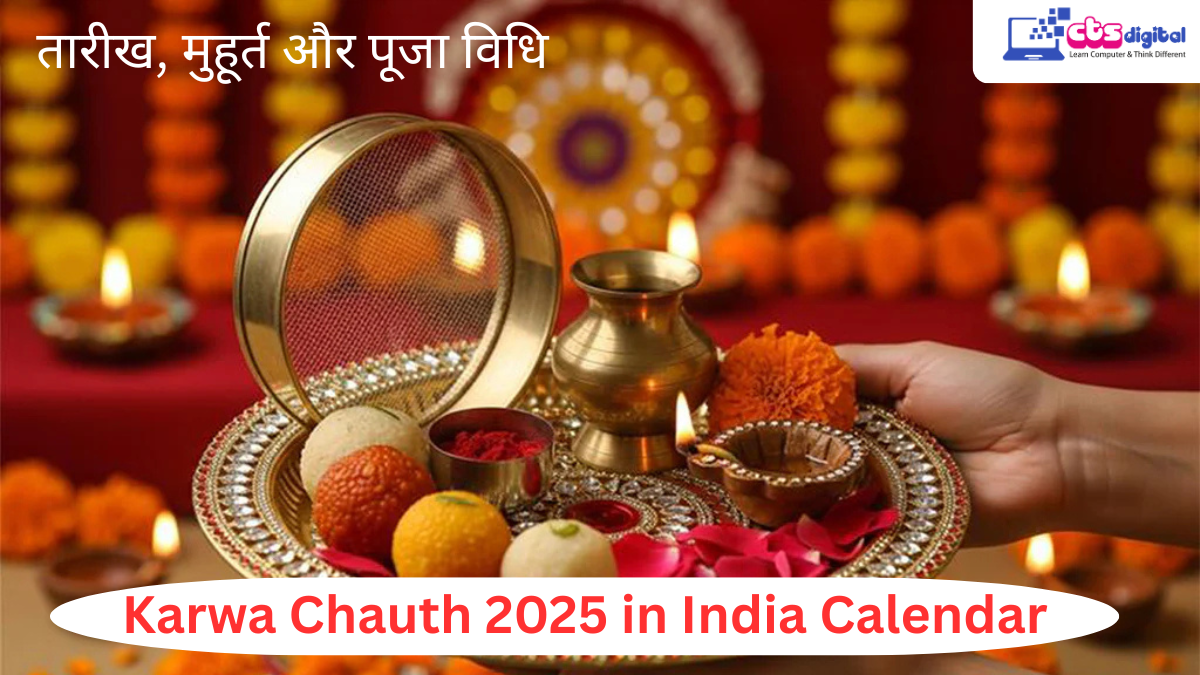 Karwa Chauth 2025 in India Calendar