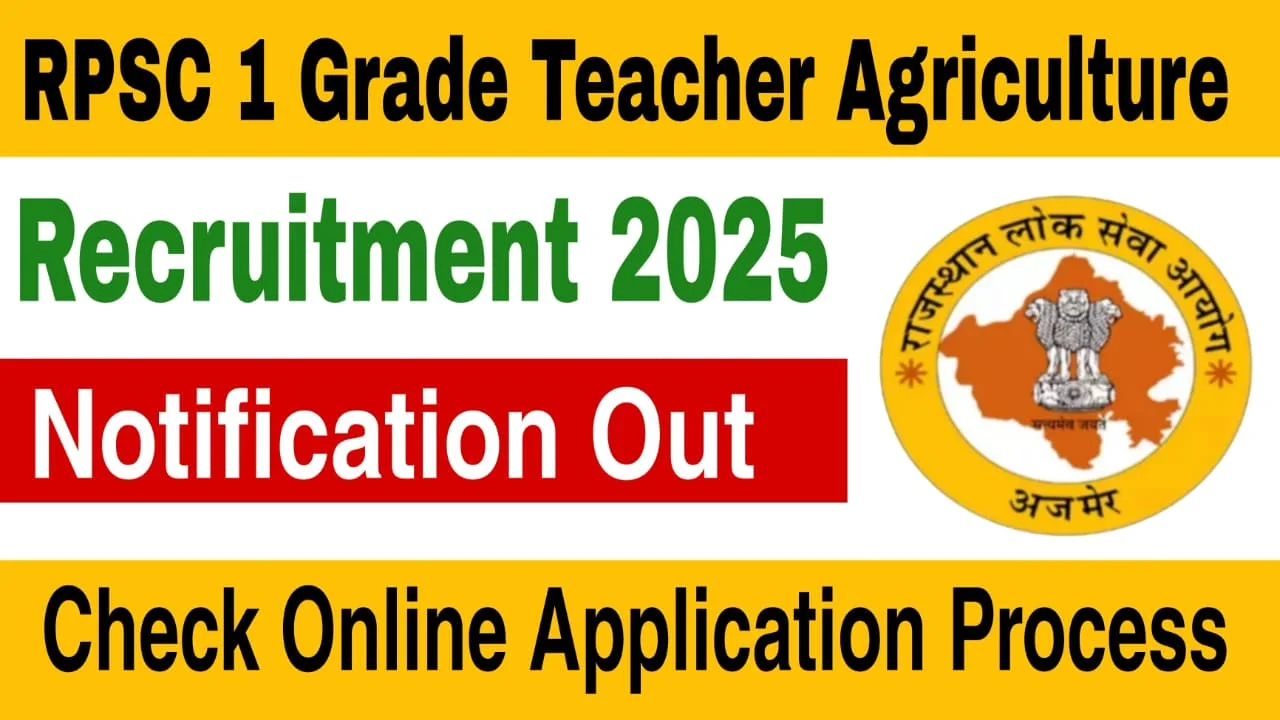 RPSC 1st Grade Teacher
