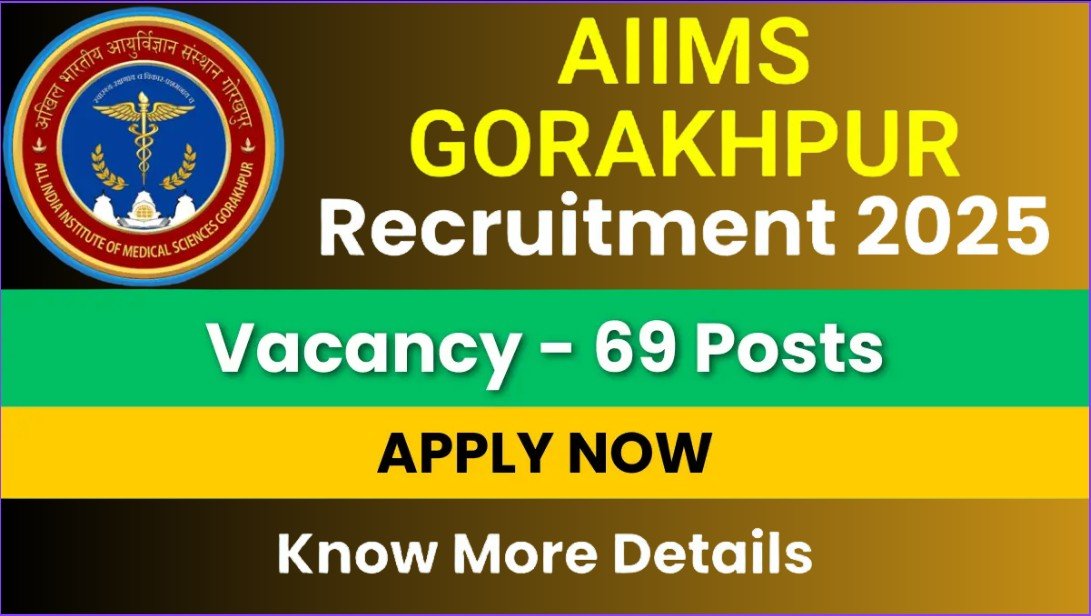 Gorakhpur AIIMS Recruitment 2025