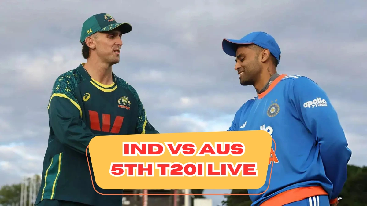 IND vs AUS 5th T20I Live
