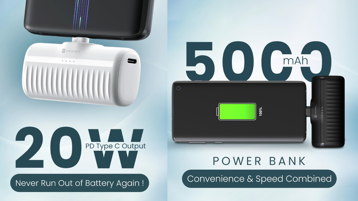 Portronics 20W power bank