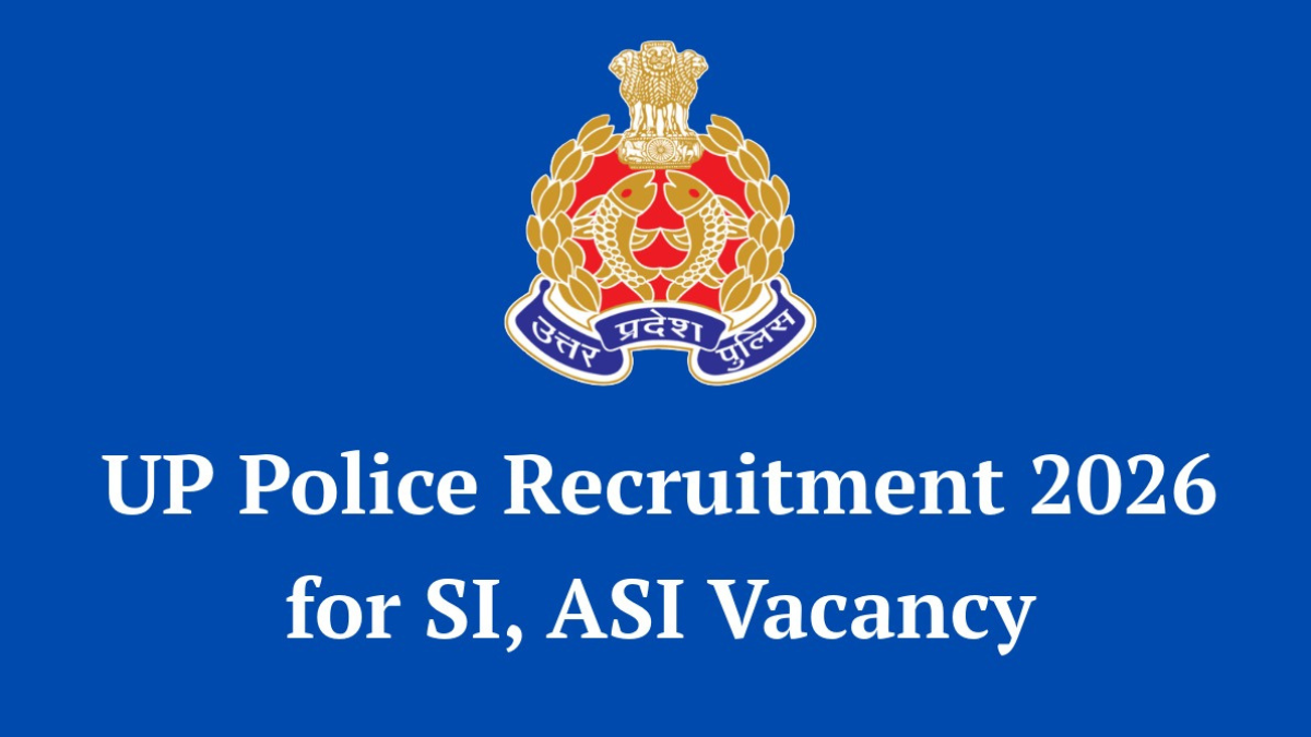 UP Police SI Confidential Recruitment 2026