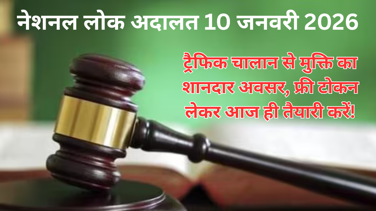 नेशनल लोक अदालत 10 जनवरी 2026