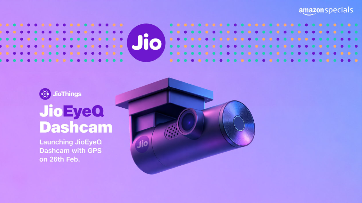 Jio EyeQ Dashcam with GPS