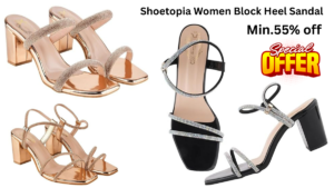 Shoetopia Stylish Strappy Block Heels