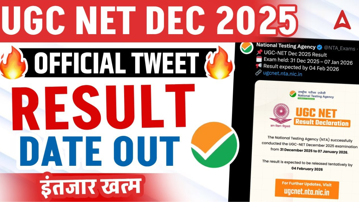 UGC NET Result 2025 LIVE